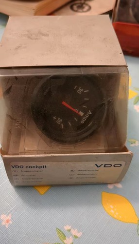 Vdo cockpit amperemeter - vdo,