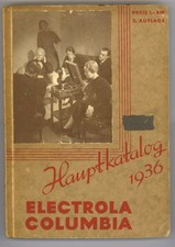ELECTROLA Hauptkatalog 1936