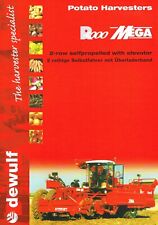 dewulf R400Mega Kartoffelvollernter 2-reihig, orig. Prospekt ca. 90er Jahre