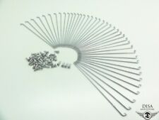 Speichen Satz Chrom Felge 183mm für Kreidler Florett RS LF LH