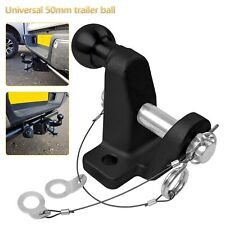 Zweifach Anhängerkupplung (50mm Kugelkopf und Zugmaul) 3,5t für Pkw LKW Traktor