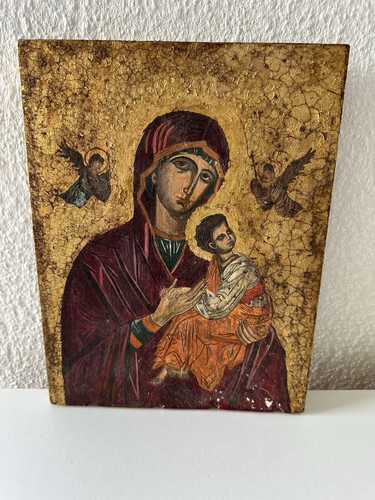 Antike ikone gottesmutter - antike,
