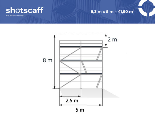 8x5m gerüsthandel alu scaff - gerüsthandel, alu-scaff