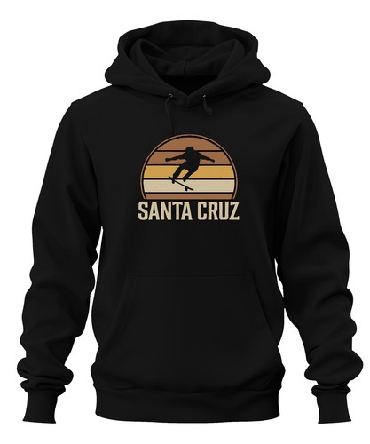 Santa cruz skateboard retro - santa,