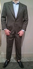 VTG Burberry's Suit Men 38