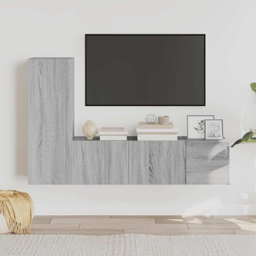 Vidaxl tlg schrank set - 3-tlg., tv-schrank-set
