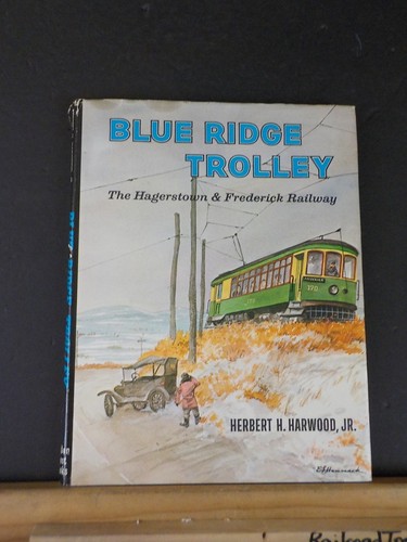 Blue ridge trolley hagerstown - blue,