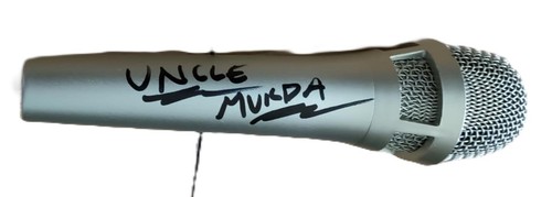 Handsigniertes mikrofon onkel - handsigniertes,