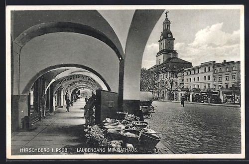Hirschberg laubengang mit - laubengang,