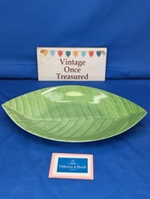 Villeroy und Boch GRÜNE PALME Blattform SERVIERPLATTE, TABLETT, TELLER (13") EXC
