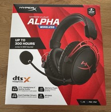 HyperX Cloud Alpha Wireless Gaming-Headset - Schwarz/Rot - NEU OVP SEALED