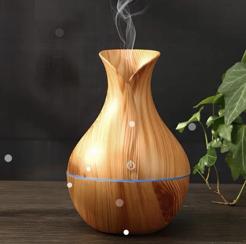 Aromadiffuser vase holzoptik - vase,