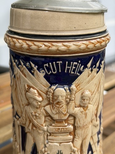 Antiker bierkrug 1910 1925 - antiker,