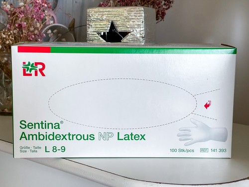 Latex handschuhe 8 9 - gr., l