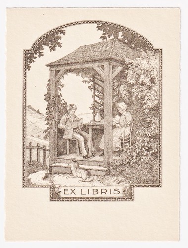 Exlibris ehepaar in - exlibris,