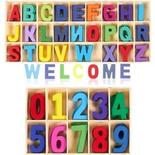 Holzbuchstaben Set, Kinder