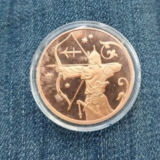 Russland Schütze Sternzeichen 2000 PP LMD Medaille Rubel? Kupfer/Cupfer 999 RAR