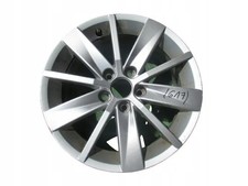 1x Alufelge 15 Zoll 6.0" 5x100