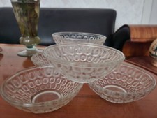 6 Glasschalen Kompottschalen