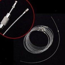 20 Silberfarbe Stahl Halsreif