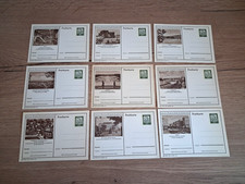 Postkarten Sammlung Bund 1961