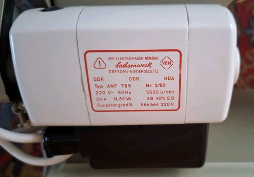 Nähmaschinenmotor sachsenwerk - nähmaschinenmotor,