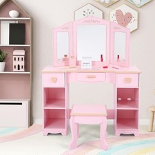 2-in-1 Kinder-Schminktisch mit
