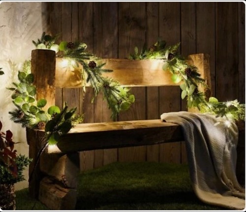 Led tannengirlande mit - tannengirlande,