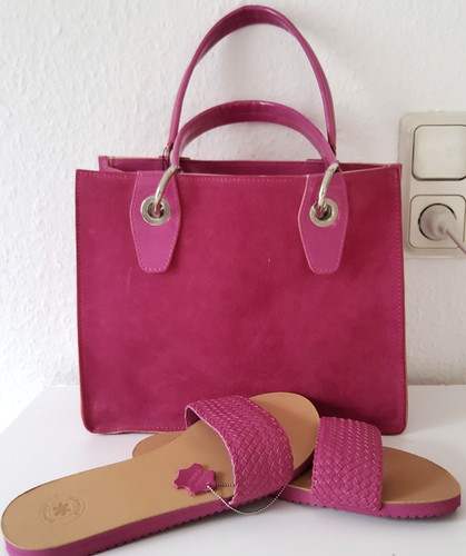 Tolle echtleder tasche italien - echtleder,