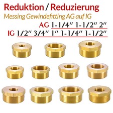 Messing Gewindefitting AG auf