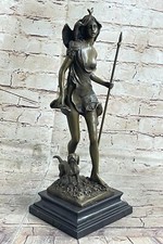 14 " Hoch Bronze Statue Von
