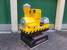 SANTA FEE LOKOMOTIVE KIDDY RIDE FAHRGESCHÄFT SCHAUKELPFERD KINDERKARUSSELL LOK