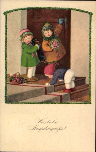 Künstler ebner pauli - ak,