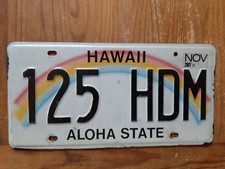 Originales USA Nummernschild