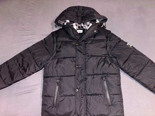 Burberry schwarze steppjacke - burberry,