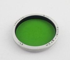 ROLLEI ROLLEIFLEX Grün Green Filter Bajonett Bayonet B-III 4925/25