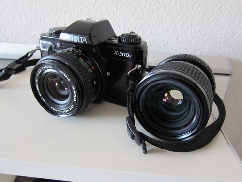 Minolta x300s mit zwei - x300s,
