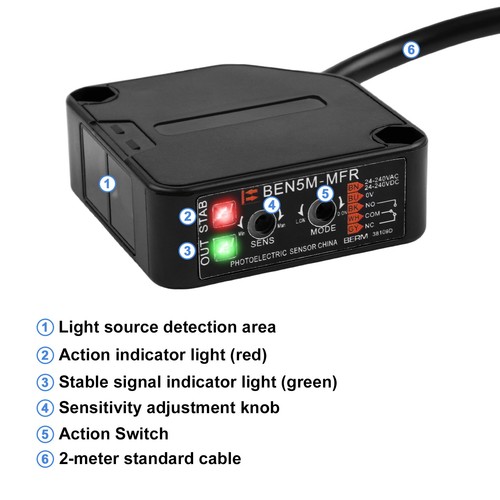 Lichtschranke 24v bis - lichtschranke,