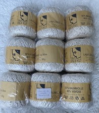 Strickwolle 9x 50g 52%