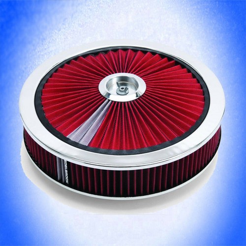 Edelbrock luftfilter rot - edelbrock,