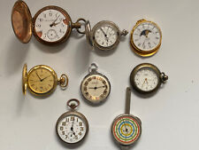 Sammlung  von 7 Taschenuhren
