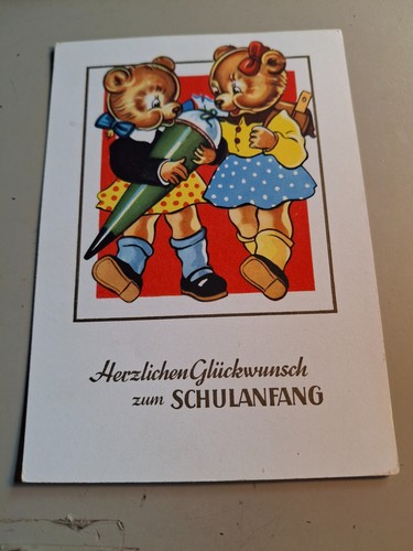 Alte glückwunschkarte ddr - alte,