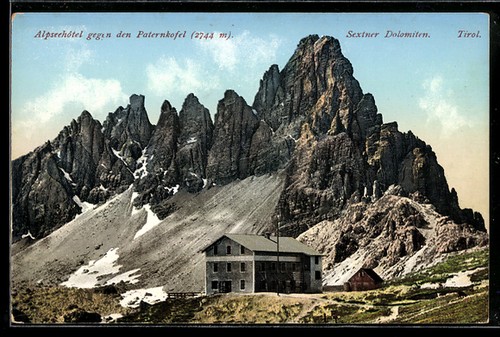 Sexten sextner dolomiten - ak,