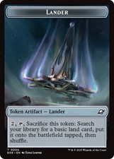 LANDER TOKEN x4 (#04) mtg NM