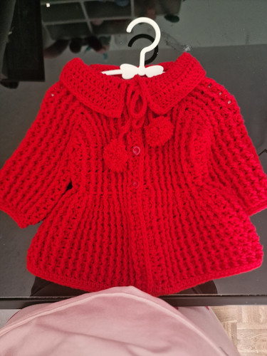 Baby strickkleid rot kurz - baby,