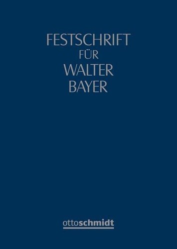 Festschrift für walter - festschrift,