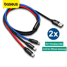 Baseus 3 in 1 USB Ladekabel