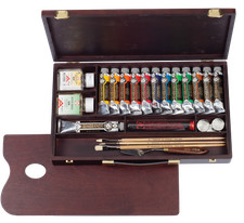 Rembrandt ölfarben set - Ölfarben-set, im