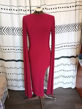 Abendkleid Langarmkleid hoher
