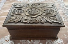 Sehr alte Holzkiste Eiche? mit